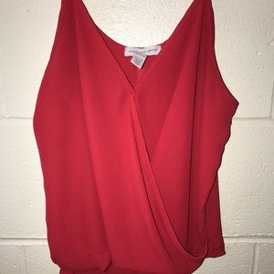 Red Ambiance Apparel Tank Top